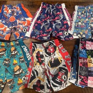 Colorful Kids Shorts Set